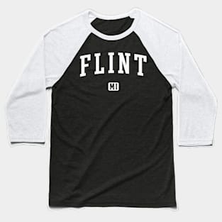 Flint Michigan Classic Baseball T-Shirt